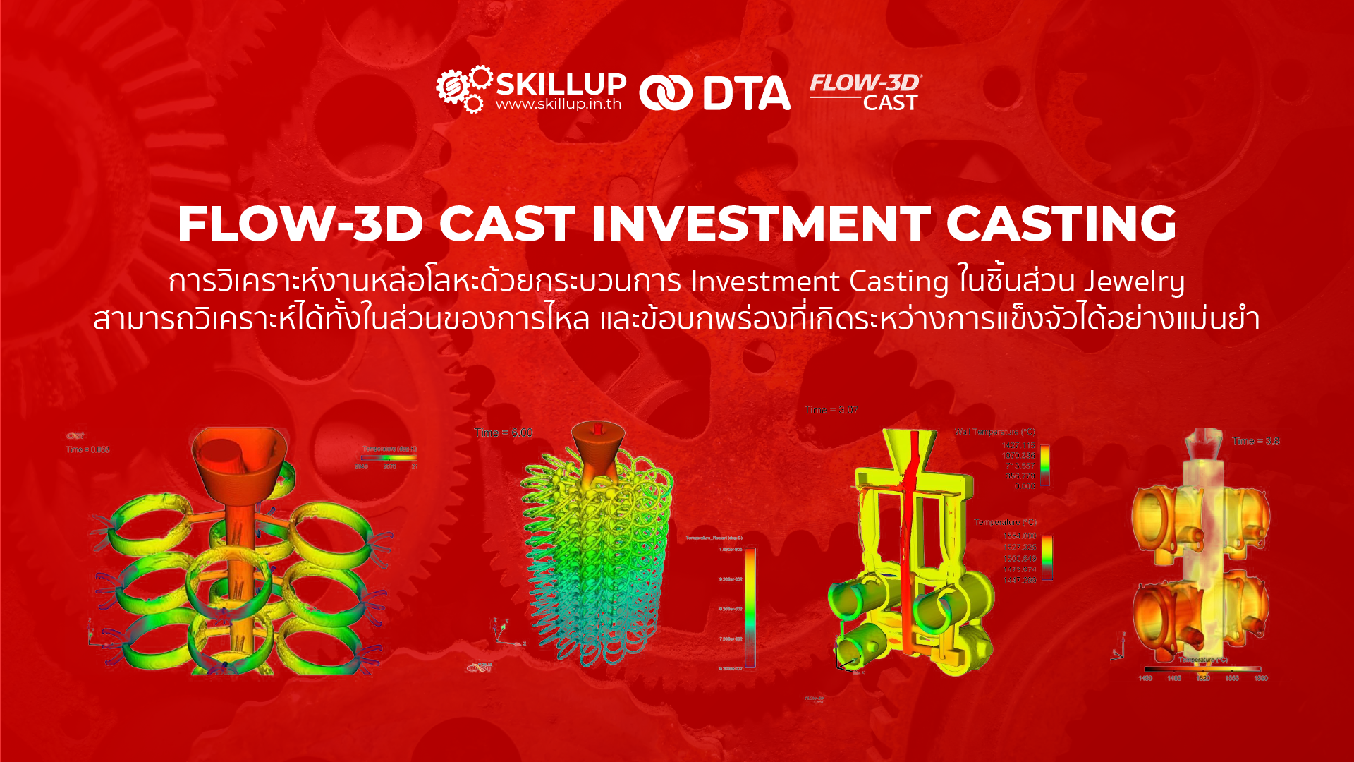 FLOW-3D CAST - Investment Casting