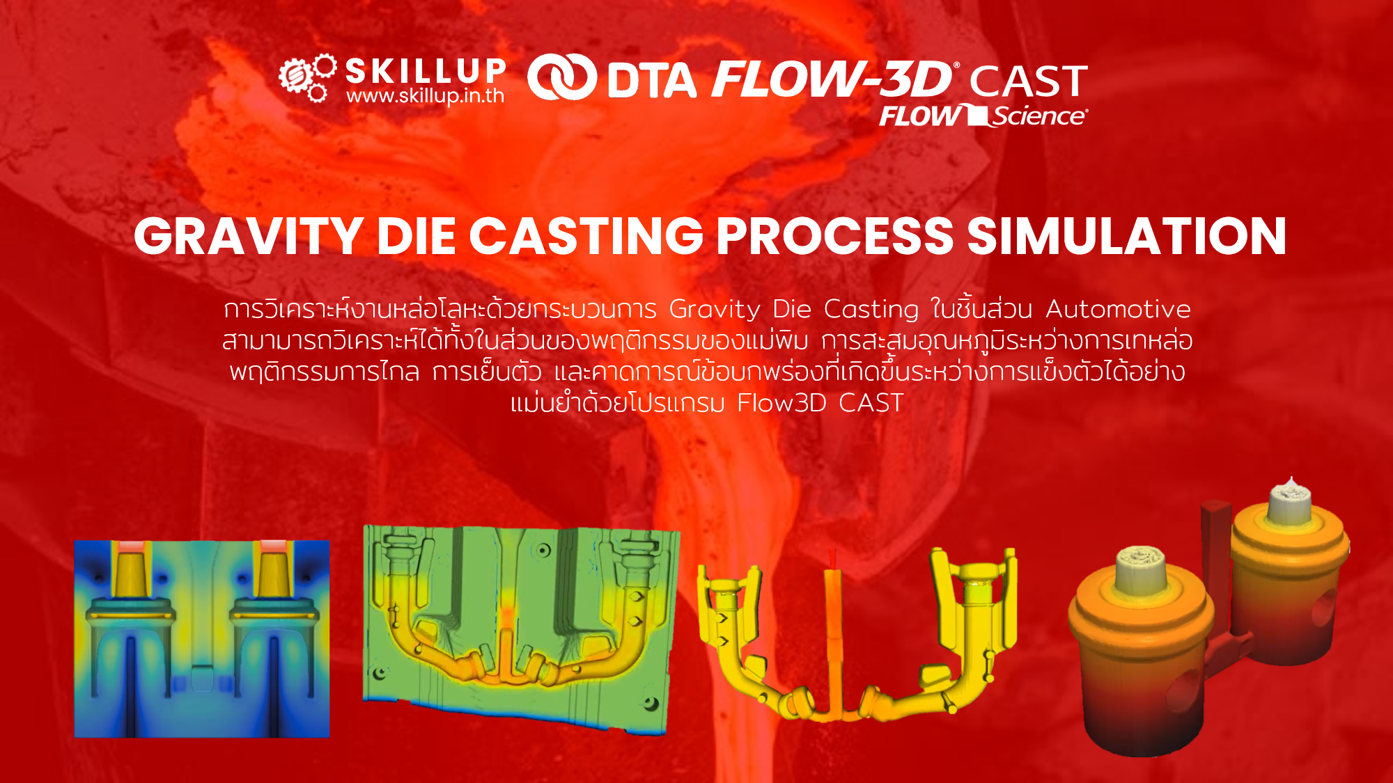 FLOW-3D CAST - Gravity Die Casting Process Simulation